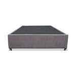 Cama Tarima Coleccion 1 Gris Claro Semidoble 120 X 190 Cm Con Patas