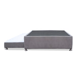 Cama Tarima Coleccion 1 Gris Claro Doble 140 X 190 Cm Con Patas - Camas | Bylmo