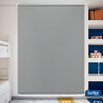 Cortina Blackout Gris 100x180cm De Tubo