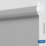 Cortina Blackout Gris 220x230cm de Tubo - Cortinas y Persianas | Bylmo