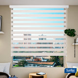 Cortina Roller Duo Arena 180x170cm de Tubo - Cortinas y Persianas | Bylmo