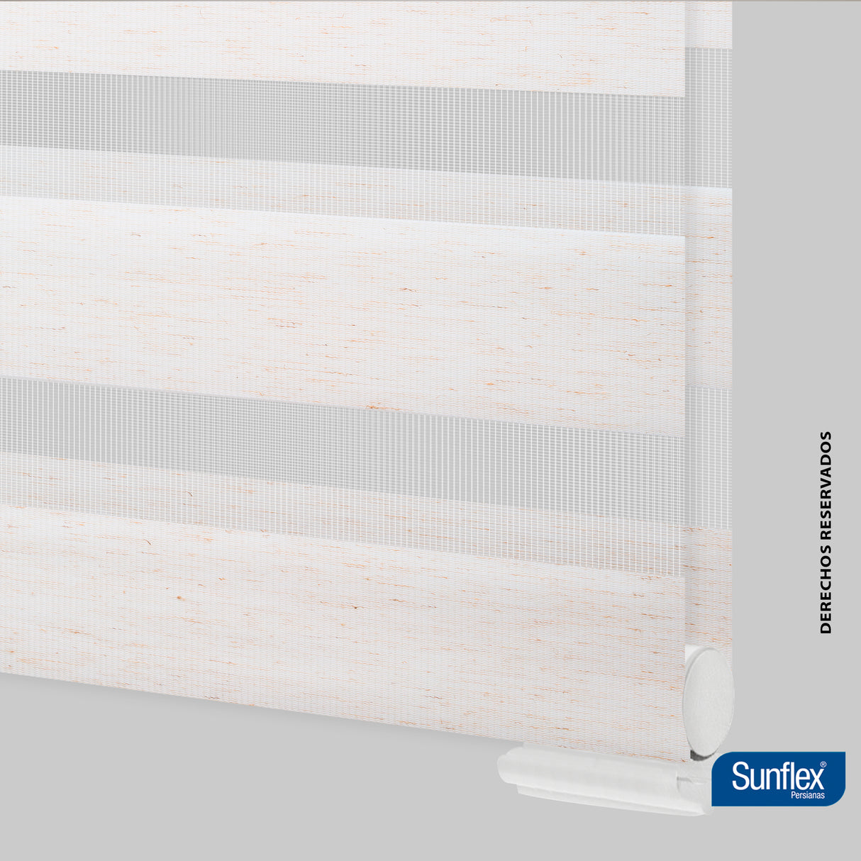 Cortina Roller Duo Arena 180x220cm de Tubo - Cortinas y Persianas | Bylmo