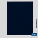 Cortina Blackout Azul 100x180cm de Tubo - Cortinas y Persianas | Bylmo