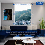 Cortina Blackout Azul 120x180cm De Tubo