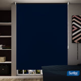 Cortina Blackout Azul 200x180cm de Tubo - Cortinas y Persianas | Bylmo
