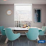 Cortina Roller Duo Blanco Style 100x170cm de Tubo - Cortinas y Persianas | Bylmo