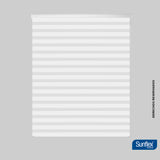 Cortina Roller Duo Blanco Style 140x170cm de Tubo - Cortinas y Persianas | Bylmo