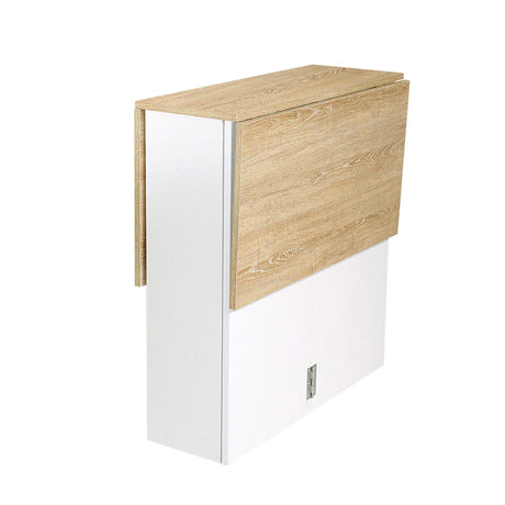 Comedor Rectangular Blanco y Vienes 110x75cm Sin Sillas para Cuatro Puestos - Comedores | Bylmo