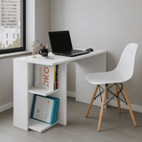 Combo Escritorio y Silla Tony Blanco 80x75cm - Escritorios | Bylmo