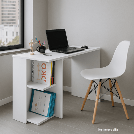 Escritorio Tony Blanco 80x75cm - Escritorios | Bylmo