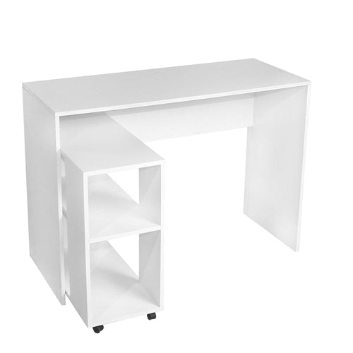 Combo Escritorio Y Mueble Multiusos Basic Blanco 110x78cm