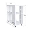 Mueble Auxiliar De Cocina Blanco 60x65cm Con Rodachines