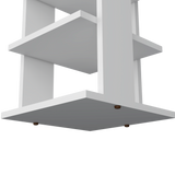 Zapatero Vertical Odesto Blanco 29.7x123.8cm de Siete Niveles - Zapateros | Bylmo