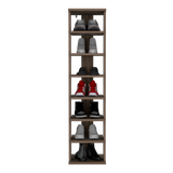 Zapatero Vertical Odesto Milan 29.7x123.8cm de Siete Niveles - Zapateros | Bylmo