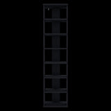 Zapatero Vertical Odesto Wengue 29.7x123.8cm de Siete Niveles - Zapateros | Bylmo