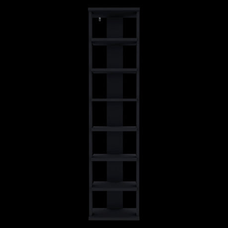 Zapatero Vertical Odesto Wengue 29.7x123.8cm de Siete Niveles - Zapateros | Bylmo