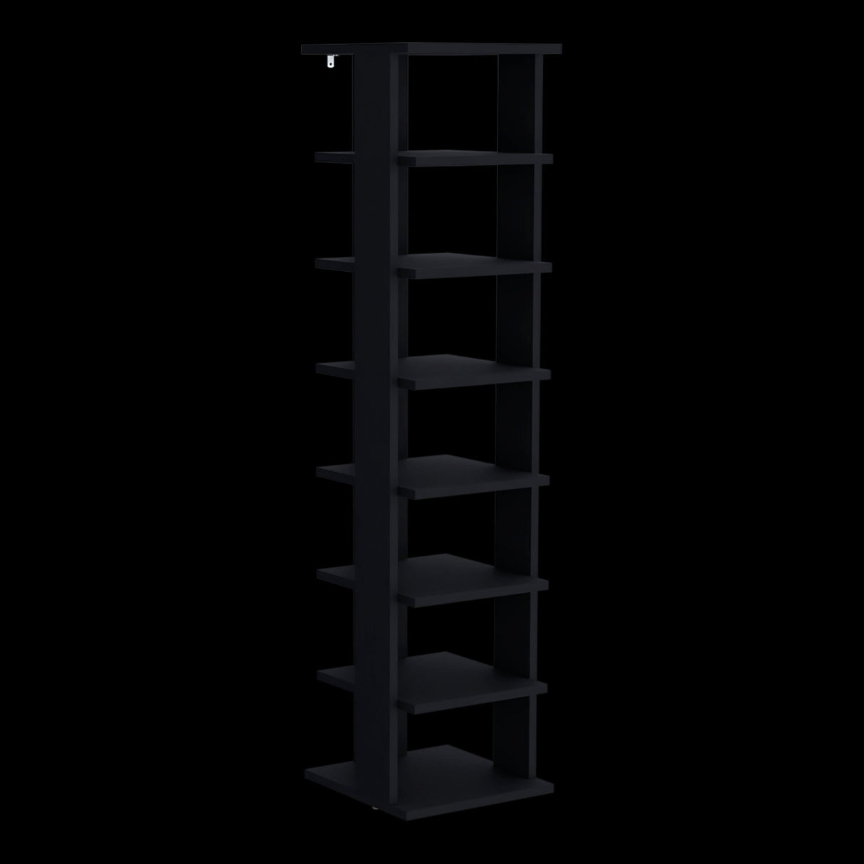 Zapatero Vertical Odesto Wengue 29.7x123.8cm de Siete Niveles - Zapateros | Bylmo