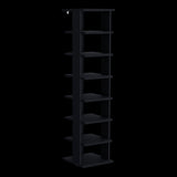 Zapatero Vertical Odesto Wengue 29.7x123.8cm de Siete Niveles - Zapateros | Bylmo