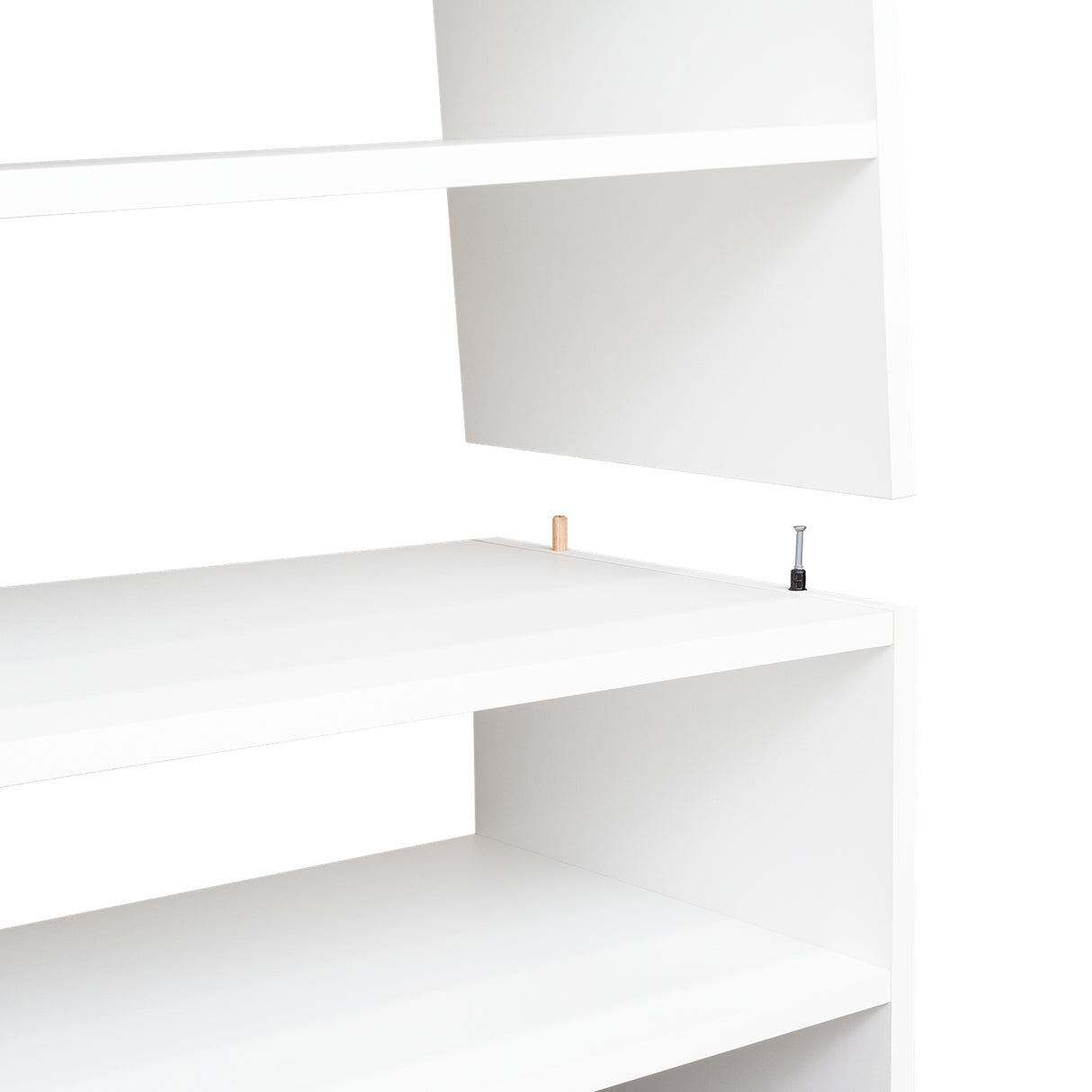 Zapatero Horizontal Silpa Blanco 72x34.9cm Apilable de Dos Niveles - Zapateros | Bylmo