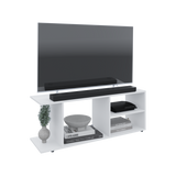 Rack de TV GoodWood Blanco 120.3x45.4cm Para TV hasta 50 Pulgadas - Muebles de TV | Bylmo