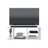 Rack de TV GoodWood Blanco 120.3x45.4cm Para TV hasta 50 Pulgadas - Muebles de TV | Bylmo