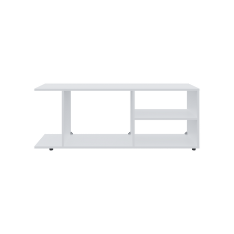 Rack de TV GoodWood Blanco 120.3x45.4cm Para TV hasta 50 Pulgadas - Muebles de TV | Bylmo