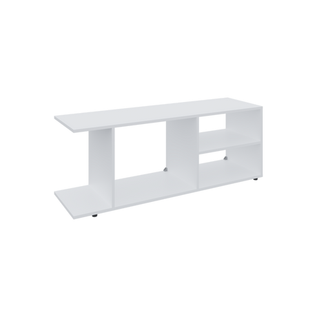 Rack de TV GoodWood Blanco 120.3x45.4cm Para TV hasta 50 Pulgadas - Muebles de TV | Bylmo