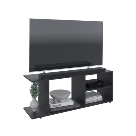 Rack de TV GoodWood Wengue 120.3x45.4cm Para TV hasta 50 Pulgadas - Muebles de TV | Bylmo