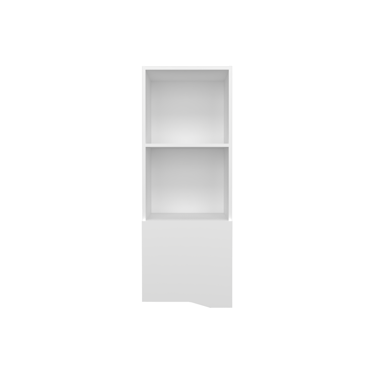 Mueble Auxiliar Rectangular Obregon Blanco 41x110cm Flotante - Repisas y Percheros | Bylmo