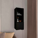 Mueble Auxiliar Rectangular Obregon Wengue 41x110cm Flotante - Repisas y Percheros | Bylmo