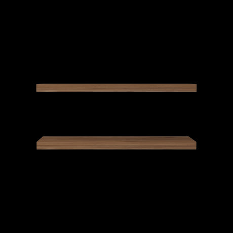 Set x 2 Repisas Rectangular Gales 80x3.8cm Flotante - Repisas y Percheros | Bylmo