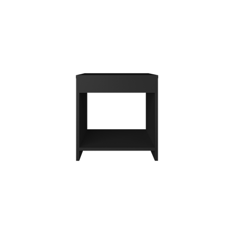 Mesa de Noche Chroma Wengue 40x42.1cm Con Compartimiento - Mesas de Noche | Bylmo