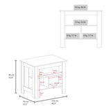 Isla de Cocina Cala Taupe y Blanco 103x90cm Con Tres Entrepaños y Patas - Barras y Muebles Auxiliares | Bylmo