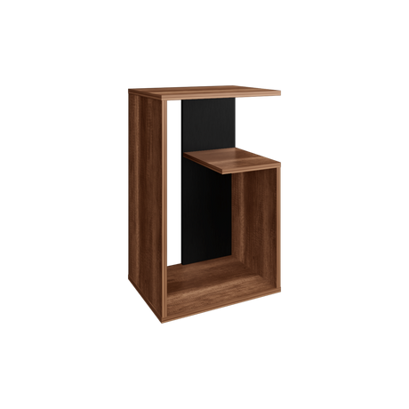 Mesa de Centro Everett Caramelo y Wengue 39.8x63.4cm Rectangular - Mesas de Centro | Bylmo