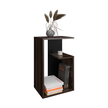 Mesa de Centro Everett Habano y Wengue 39.8x63.4cm Rectangular - Mesas de Centro | Bylmo