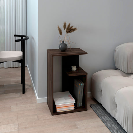 Mesa de Centro Everett Habano y Wengue 39.8x63.4cm Rectangular - Mesas de Centro | Bylmo