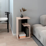 Mesa de Centro Everett Nacar y Wengue 39.8x63.4cm Rectangular - Mesas de Centro | Bylmo