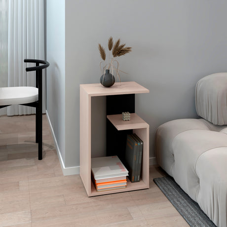 Mesa de Centro Everett Nacar y Wengue 39.8x63.4cm Rectangular - Mesas de Centro | Bylmo