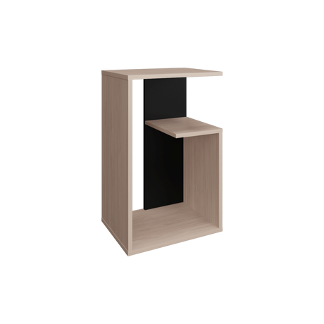 Mesa de Centro Everett Nacar y Wengue 39.8x63.4cm Rectangular - Mesas de Centro | Bylmo