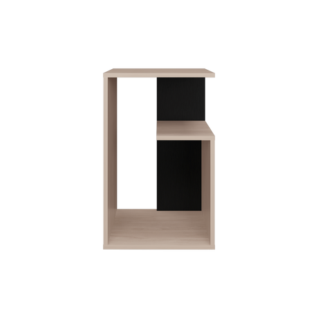 Mesa de Centro Everett Nacar y Wengue 39.8x63.4cm Rectangular - Mesas de Centro | Bylmo