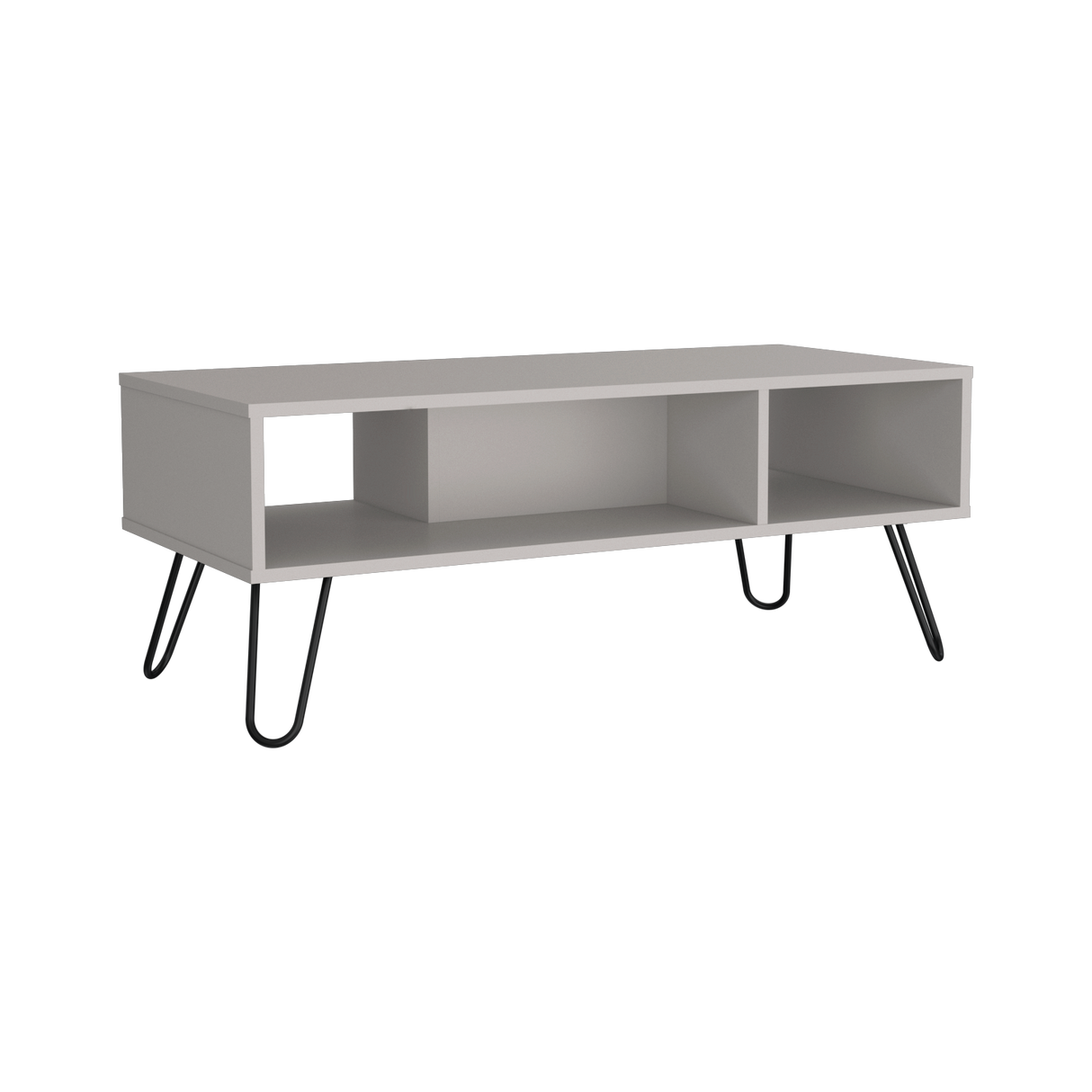 Mesa de Centro Genoa Gris 101.1x40cm Rectangular - Mesas de Centro | Bylmo