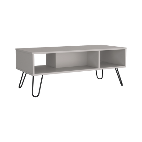 Mesa de Centro Genoa Gris 101.1x40cm Rectangular - Mesas de Centro | Bylmo