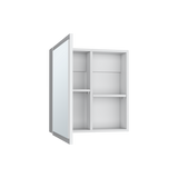Gabinete de Baño Duma Blanco 50x53.7cm Rectangular Con Espejo - Gabinetes de Baño | Bylmo
