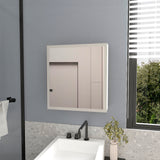 Gabinete de Baño Duma Blanco 50x53.7cm Rectangular Con Espejo - Gabinetes de Baño | Bylmo