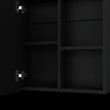 Gabinete de Baño Duma Wengue 50x53.7cm Rectangular Con Espejo - Gabinetes de Baño | Bylmo