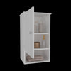 Gabinete De Baño Blanco 41.2x72.6cm Rectangular Sin Espejo