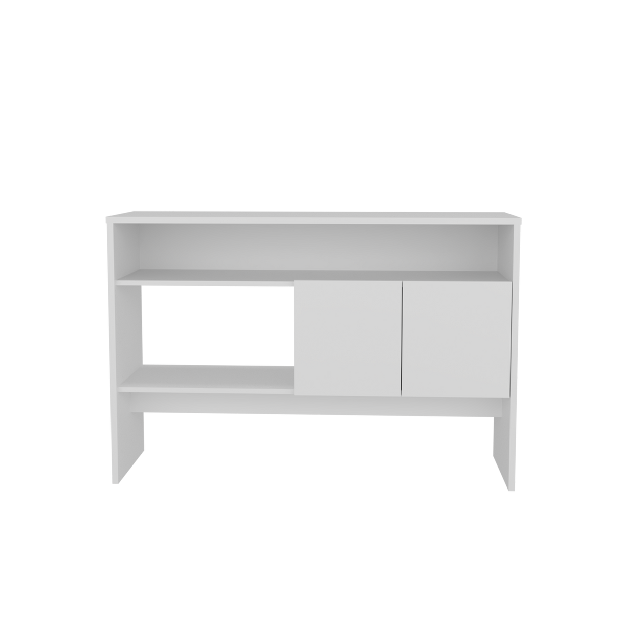 Arrimo Bellagio Blanco 120x80.7cm Con Cuatro Compartimientos - Bifes y Arrimos | Bylmo