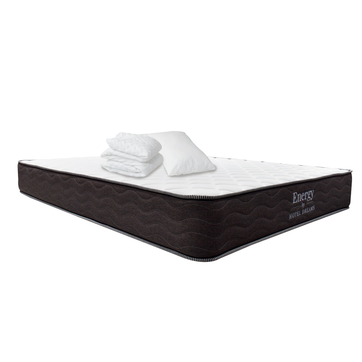 Combo Colchón Energy Semidoble 120 X 190 Cm Medio Firme Ortopedico Con Almohada y Protector - Colchones | Bylmo