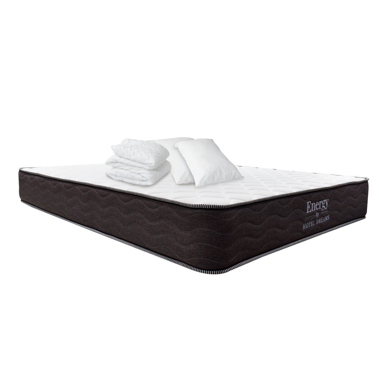 Combo Colchón Energy King 200 X 200 Cm Medio Firme Ortopedico Con Almohada y Protector - Colchones | Bylmo