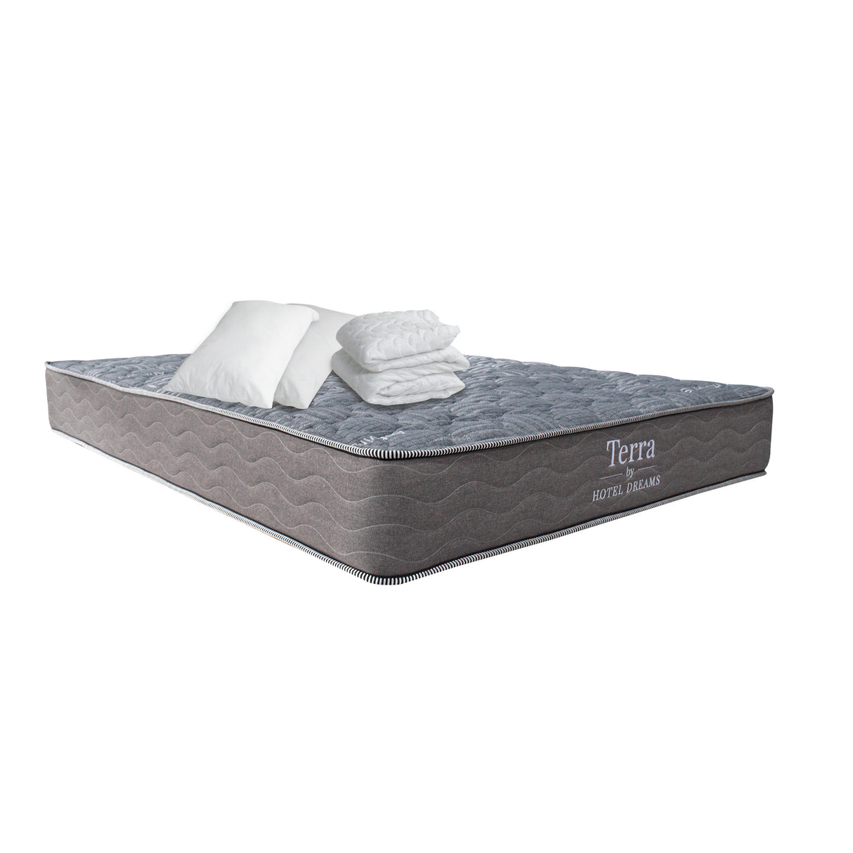 Combo Colchón Terra Doble 140 X 190 Cm Medio Firme Ortopedico Con Almohada y Protector - Colchones | Bylmo